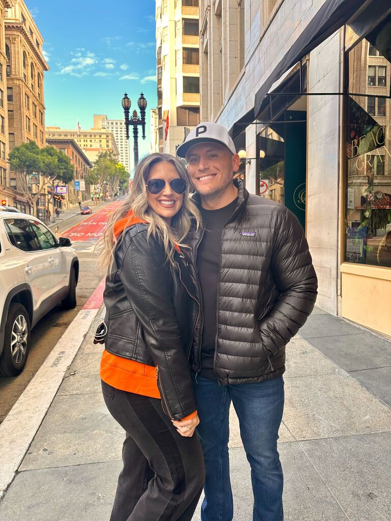First Giants game together & their second visit to look at diamonds for engagement rings