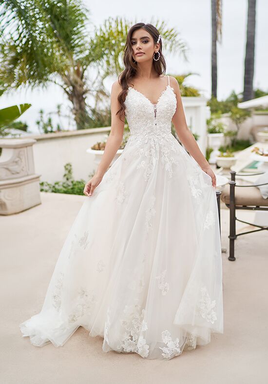 Simply Val Stefani Style Ciana is Lace Mermaid Wedding Gown