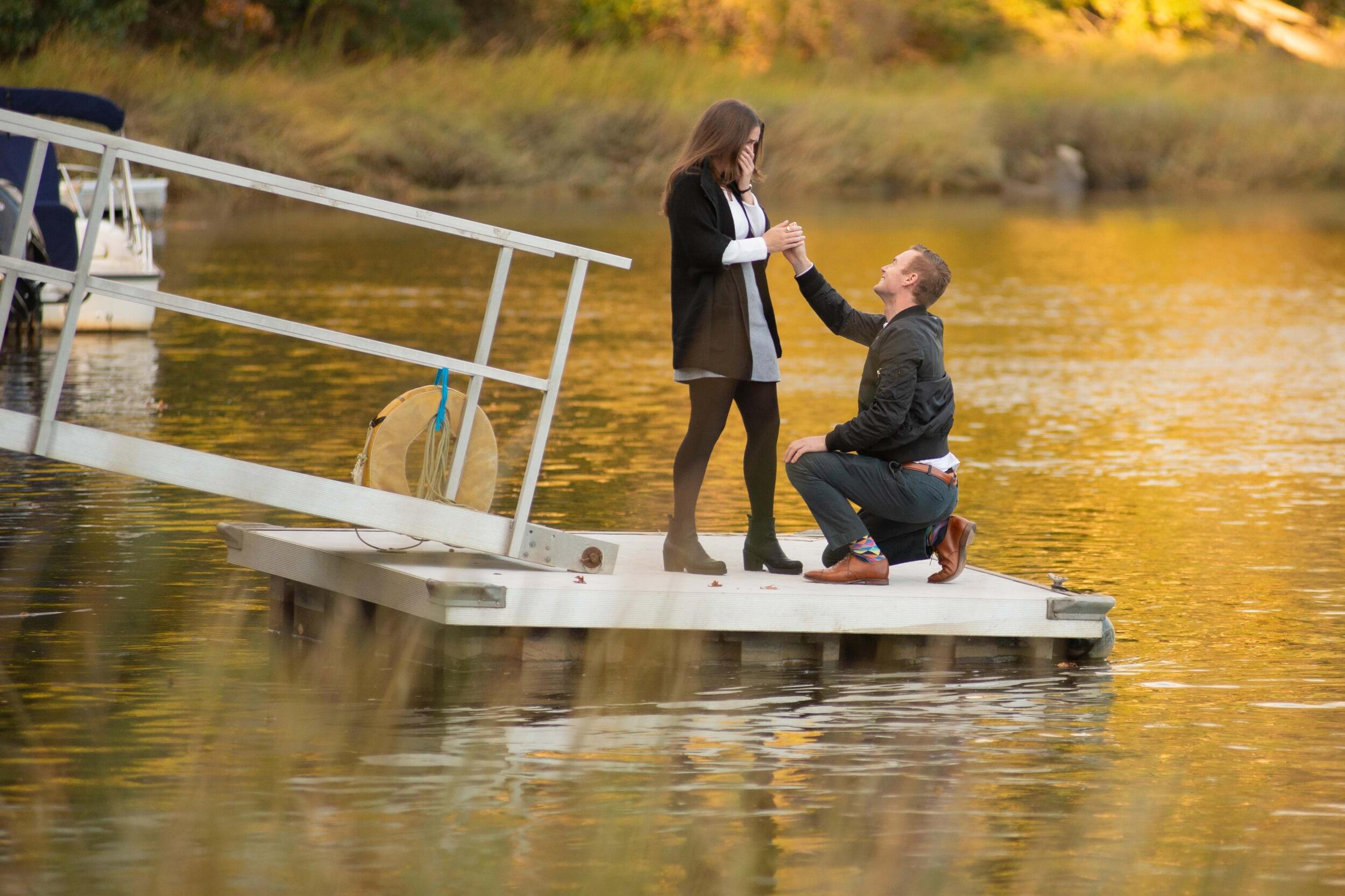 She said yes! 