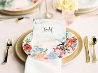 Table place card