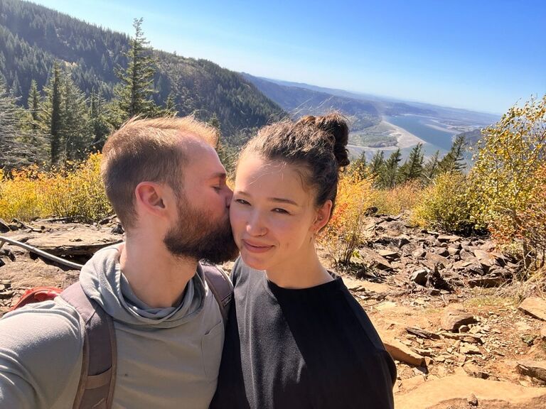 Our first hike together