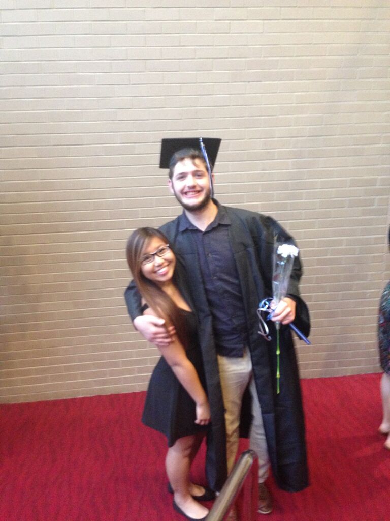 Kylee and Riley celebrated Riley's High School Graduation! She was his biggest cheerleader with his family. Everyone was so proud of Riley for all of his hard work.