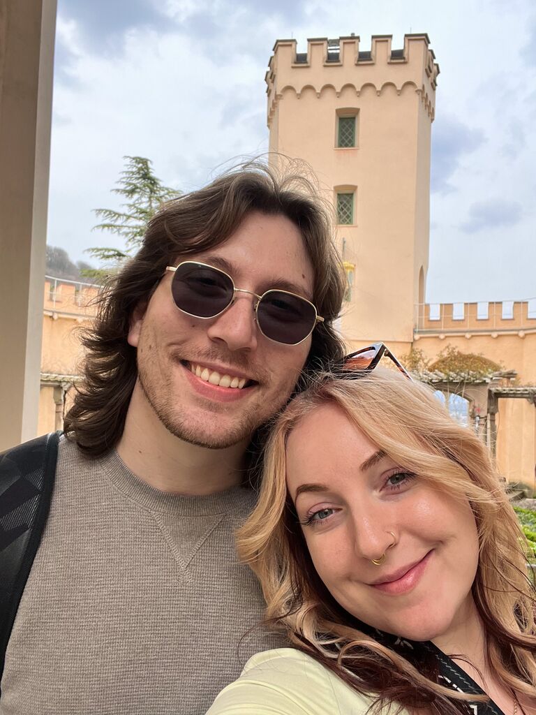 Our visit to Schloss Stolzenfels in Germany.
