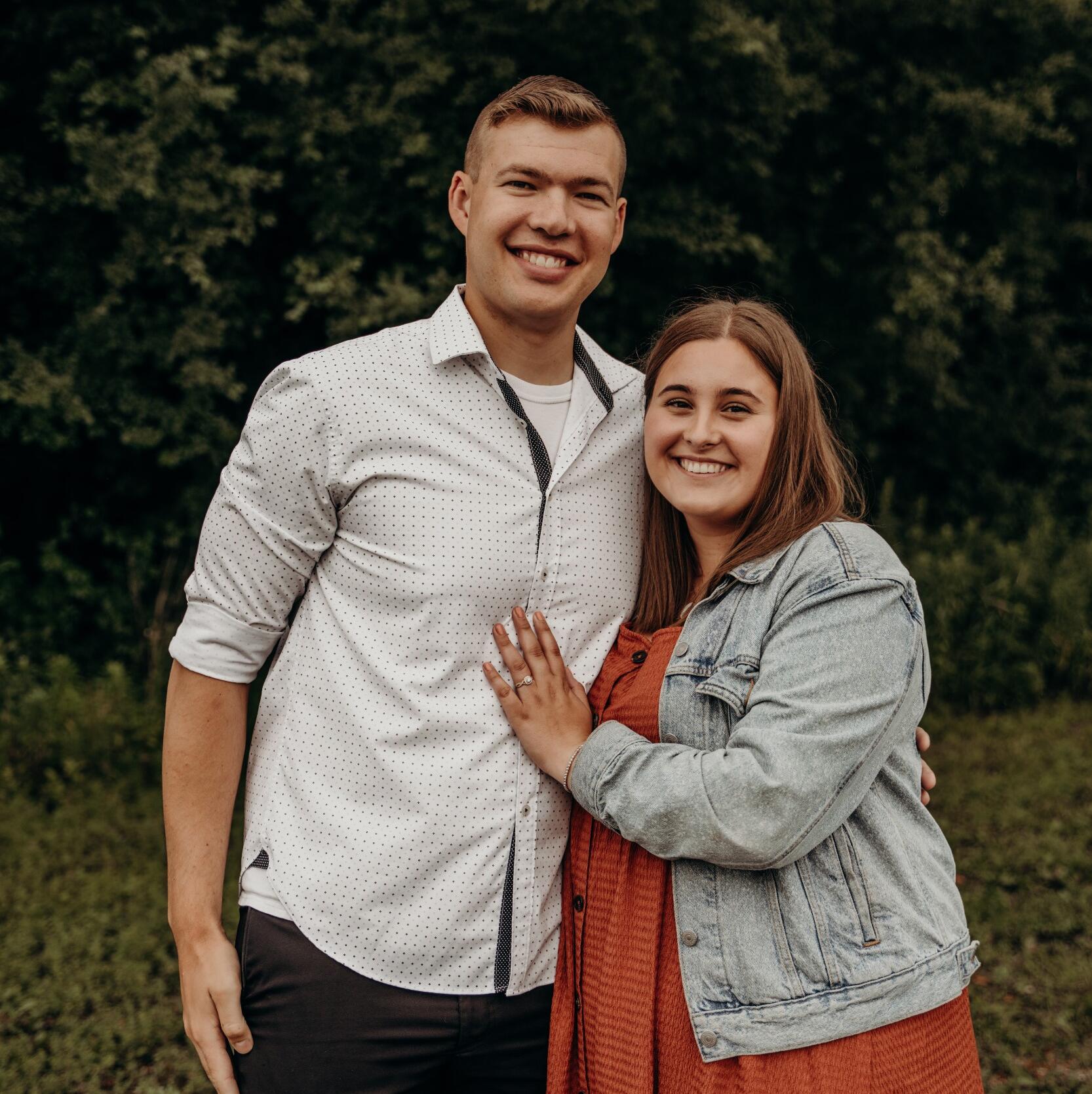 Took Engagement Photos