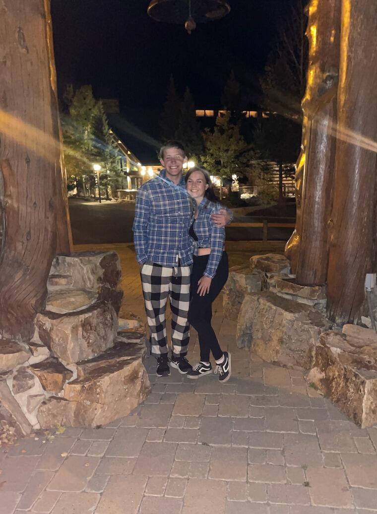 We first met in our first semester of college at UNC.