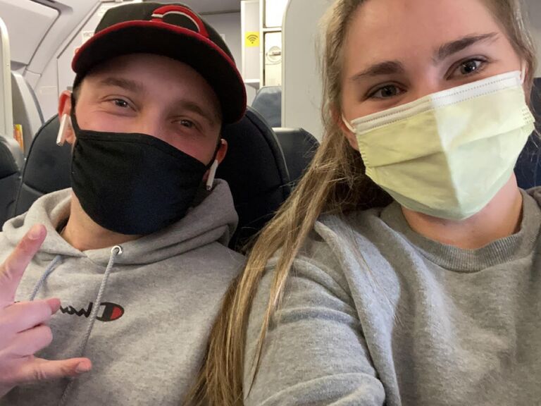 First trip to Florida together! Spent plenty of time on the beach & even though Carly is a Browns fan, Scotty's Bengals won the NFL Divisional Round Game on this trip & later on, won the Conference Championships. BIG celebrations were in order. 