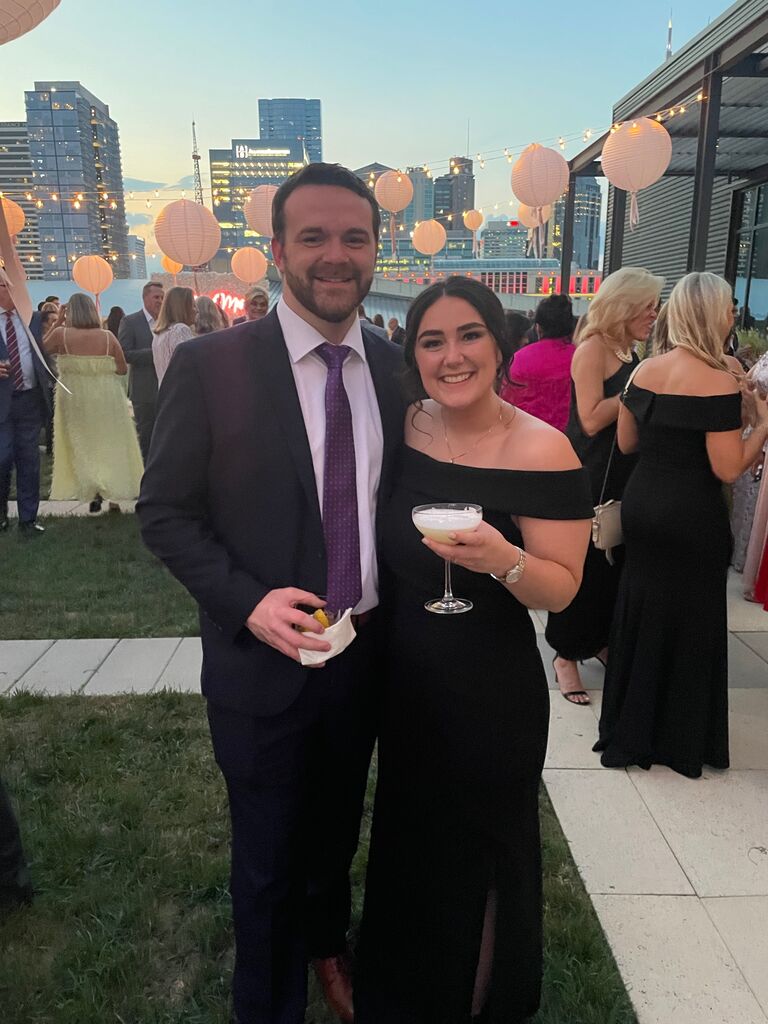 Celebrating the Kostas's wedding in Nashville!