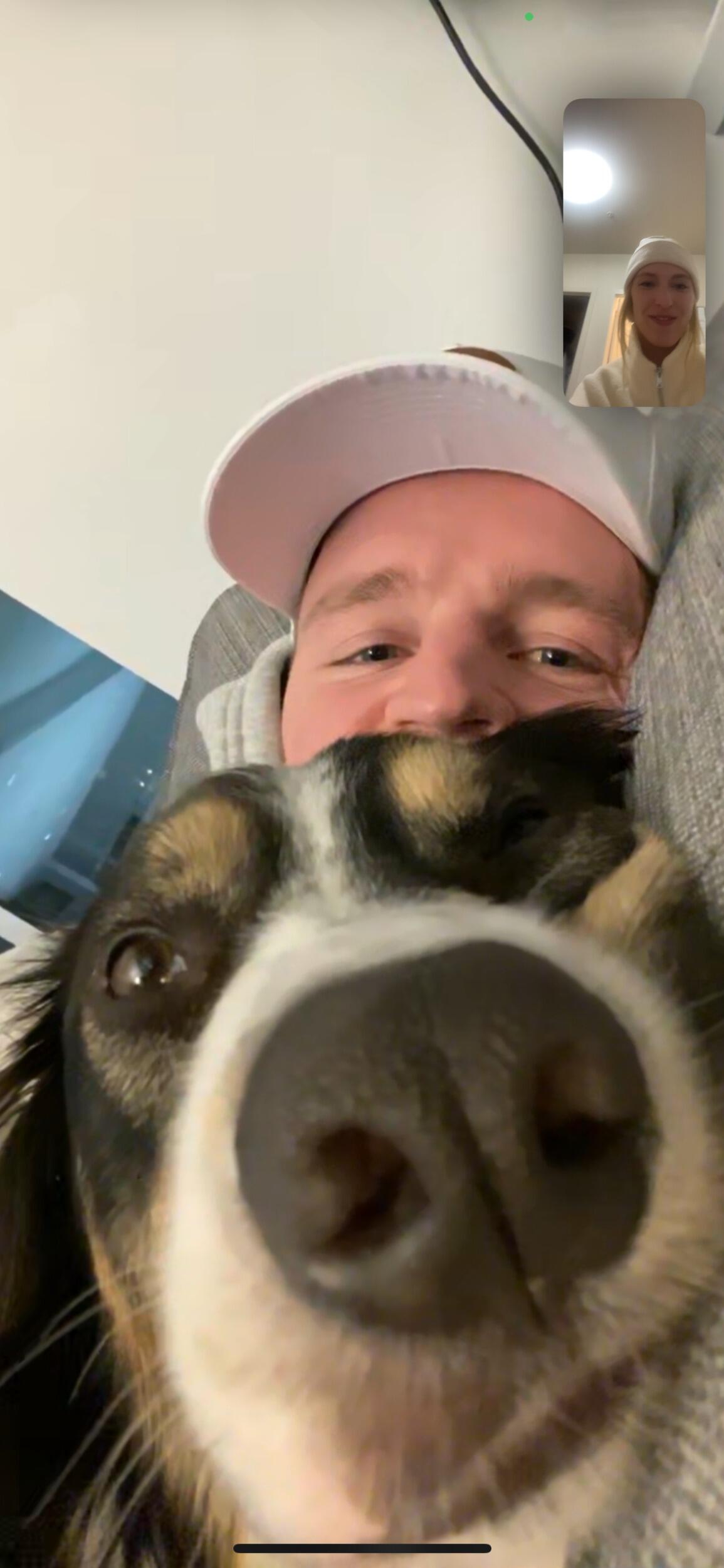 More Facetimes as we continued to do long distance while Sarah was finishing her Masters in Edmonton