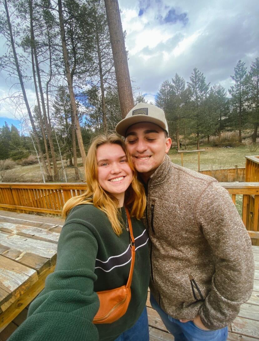 Kristine ~somewhat successfully~ surprised Patrick in Lake Tahoe with the rest of his family. 