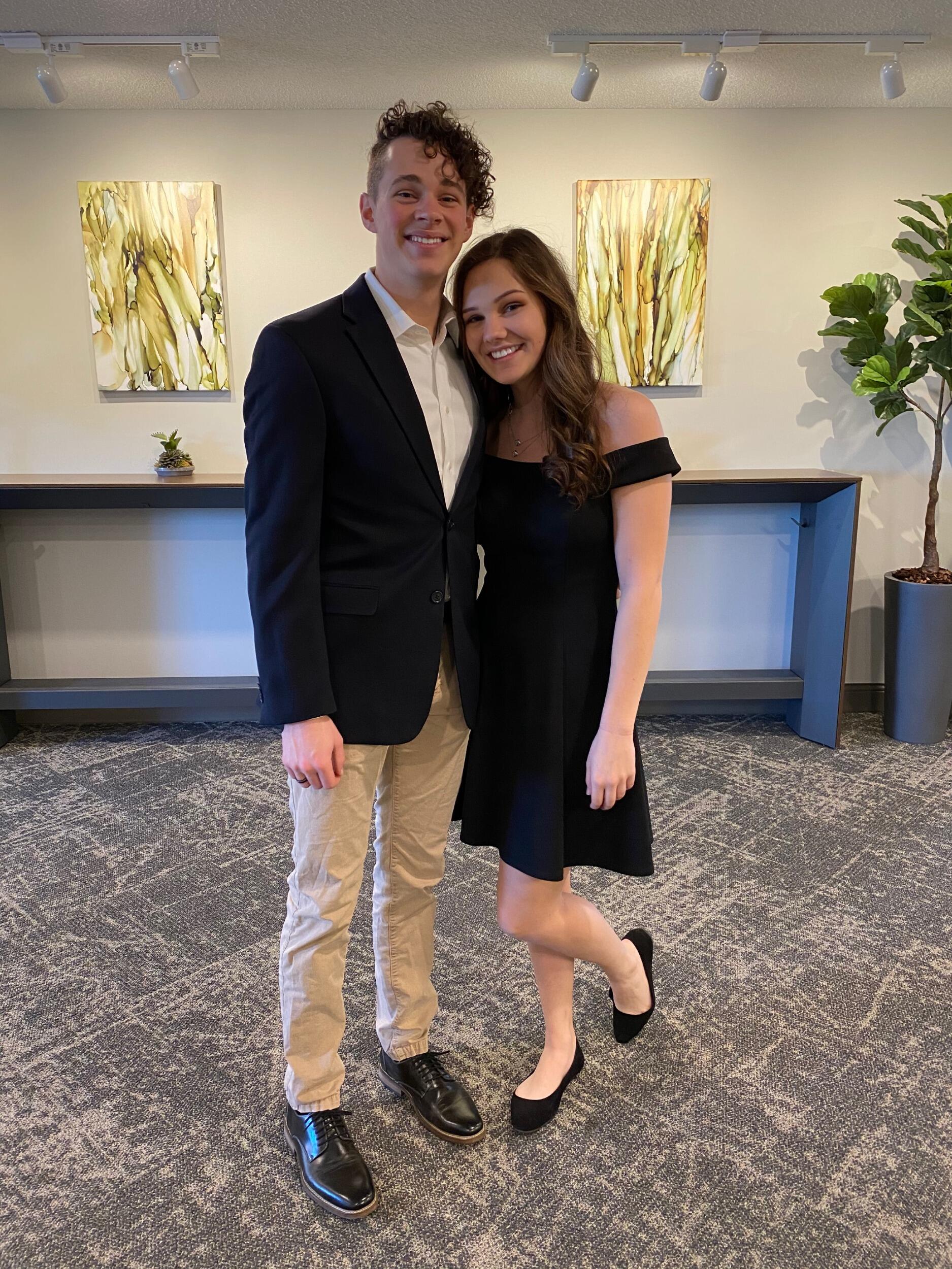 Wedding date at home in March!