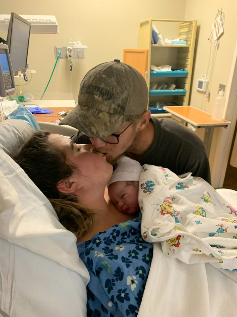 They said hello to their baby boy! WELCOME CHAD WAYNE!!