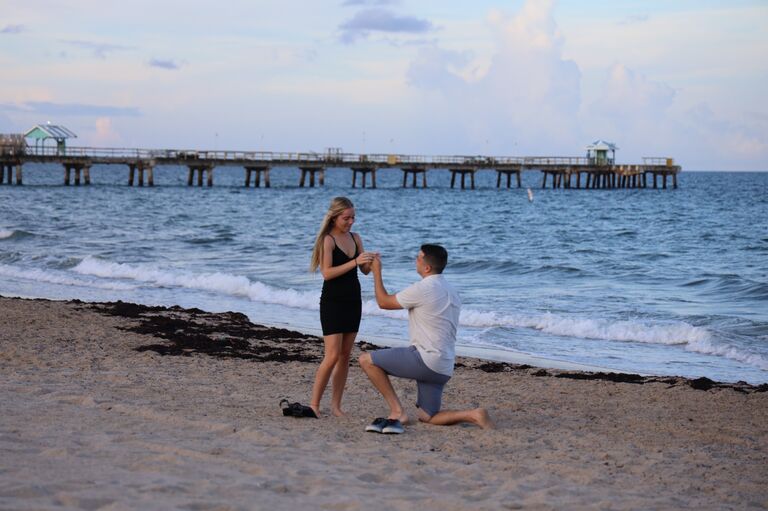Chris and Sierra got engaged during their 5th year anniversary trip to Fort Lauderdale