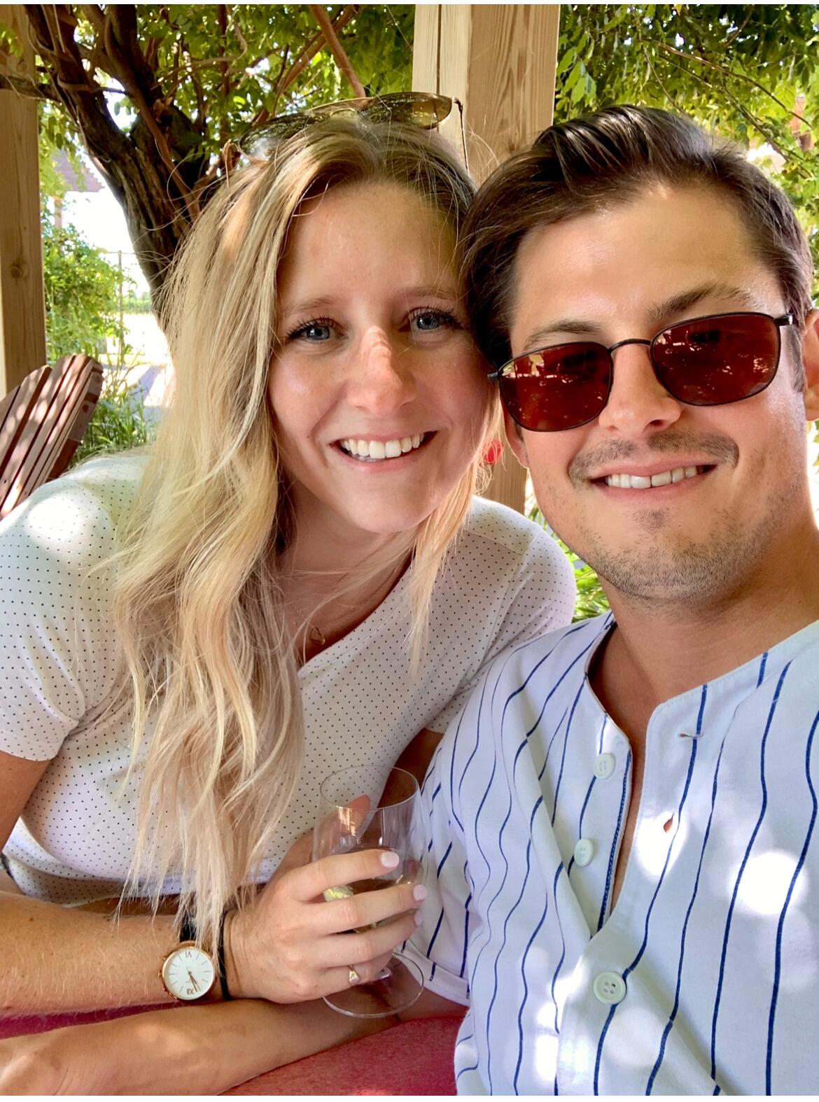 Our first trip together a month after dating. Niagara, Falls. 