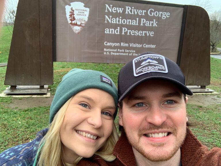 We love exploring National Parks. New River Gorge!
