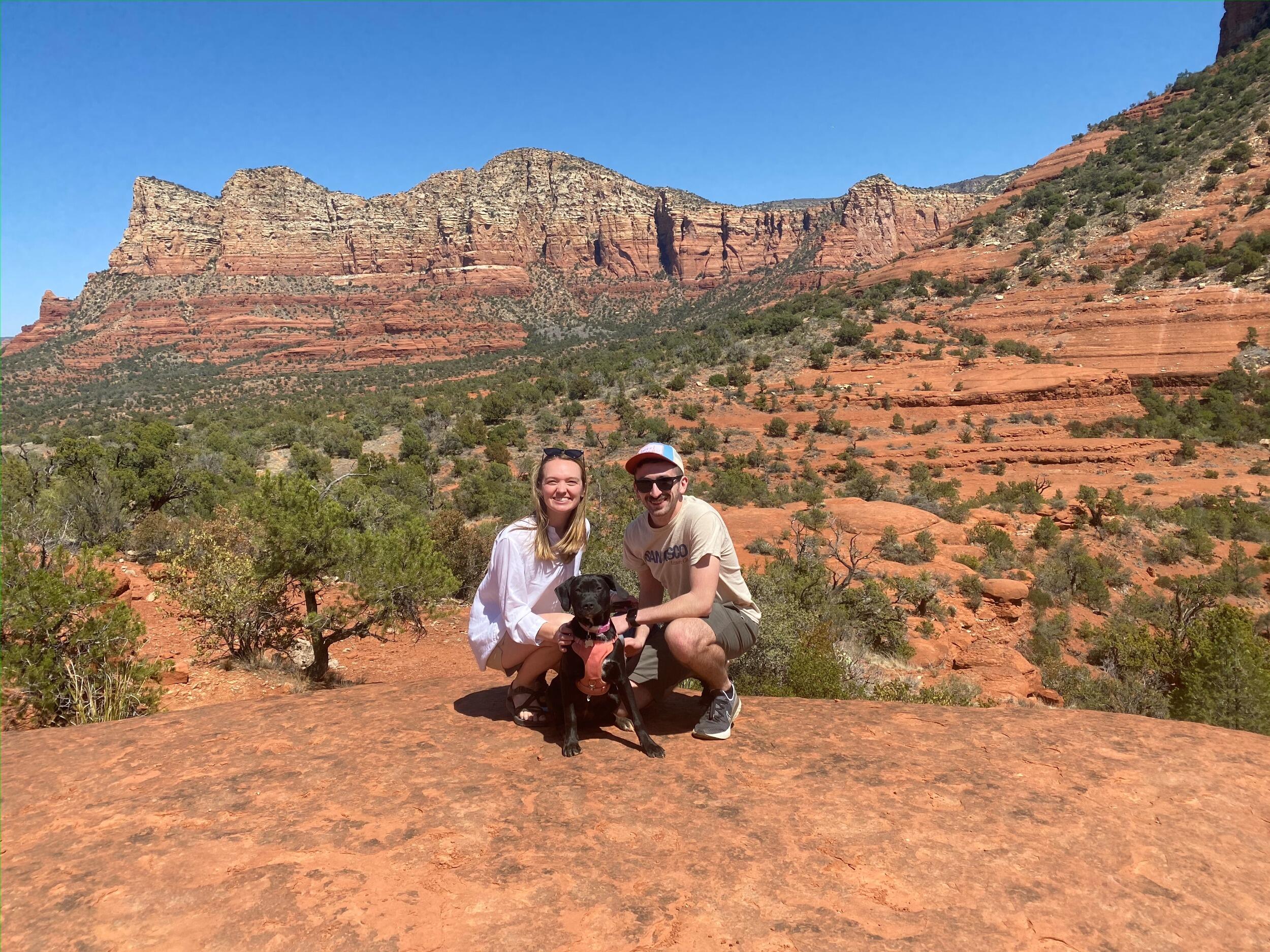 Chris, Tuna, and Hannah take a road trip for Spring Break to Sedona Arizona. This is the same trip they will be taking for their honeymoon.