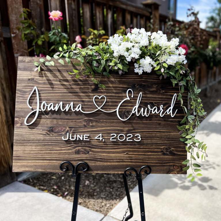 Wedding Welcome Signs  Quality Products Hire