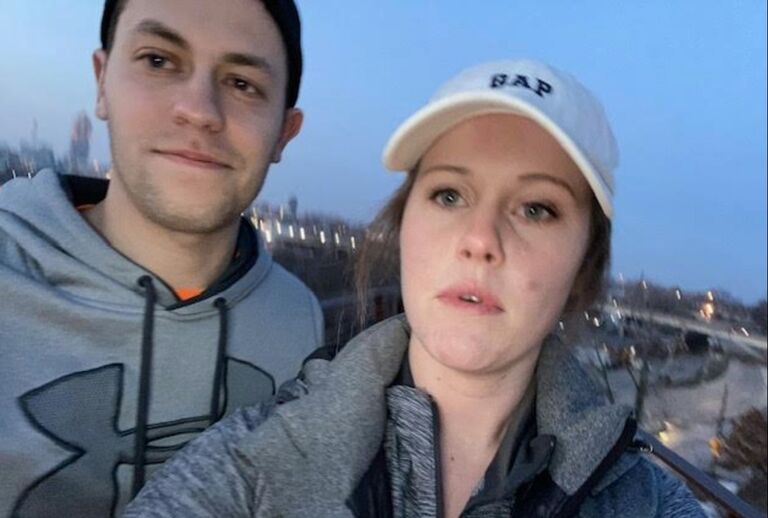 Took our first picture together