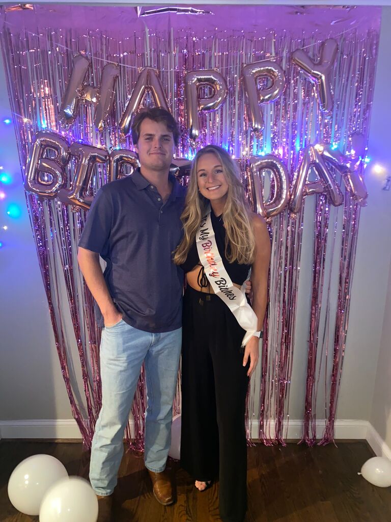 Jackson's first year living in Atlanta celebrating Savannah's 23rd birthday