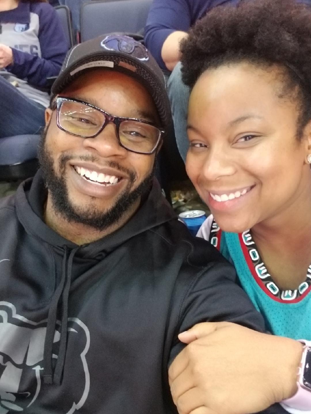 One of our early Grizz games!