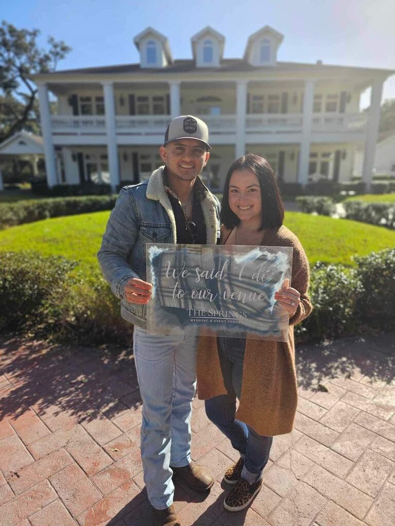 We said I DO to the venue!