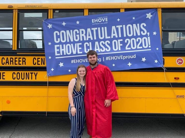 Jacob graduates high school!