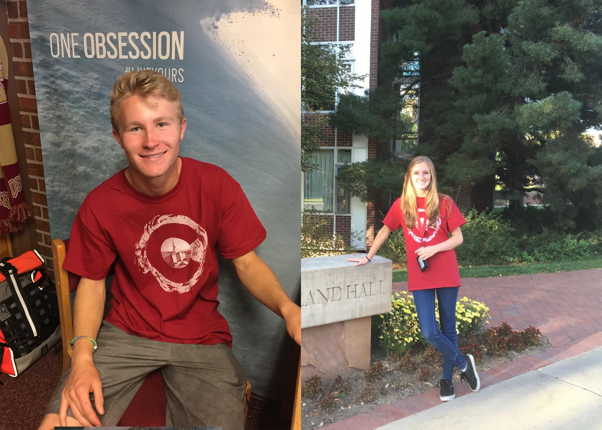 Our story begins in 2016 when we started our undergrad at the University of Denver. You can see us here on the same day, wearing the same shirt, unaware that in exactly a year we would start a friendship that would morph into a partnership. 