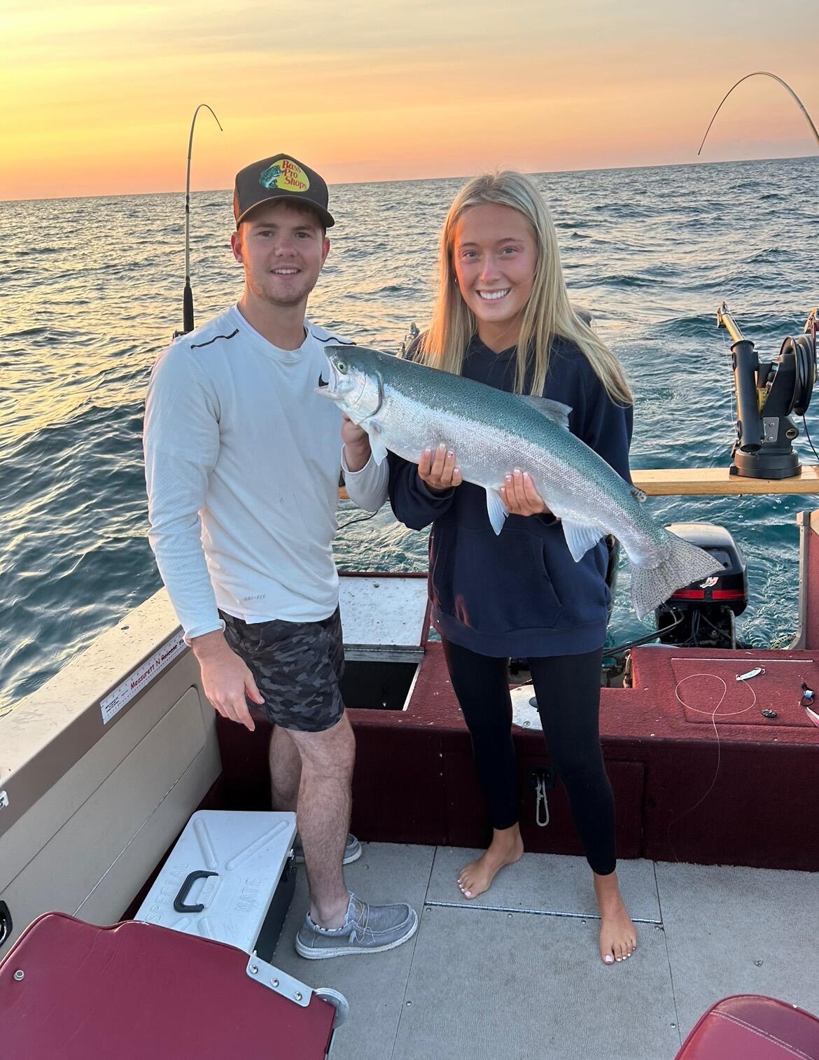 We have done lots of fishing together!
