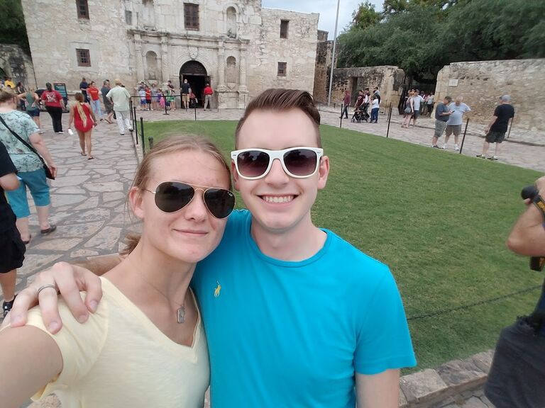 Jill's first trip to Texas