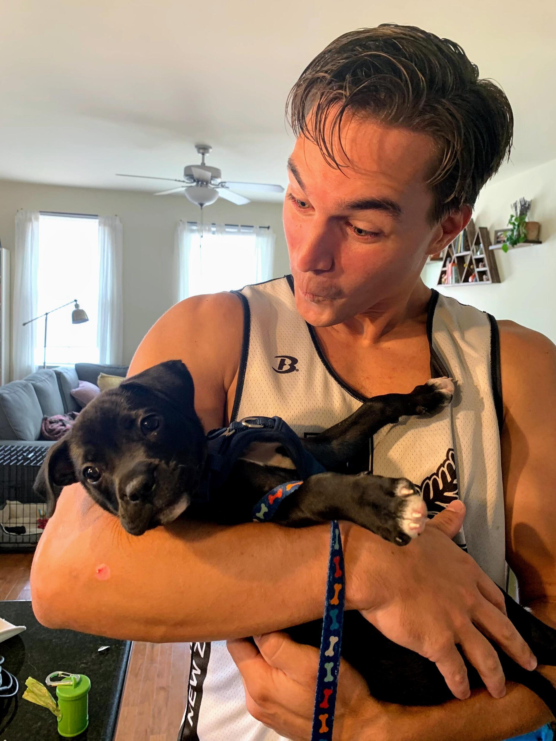 Hallie becomes a part of our little family :) 