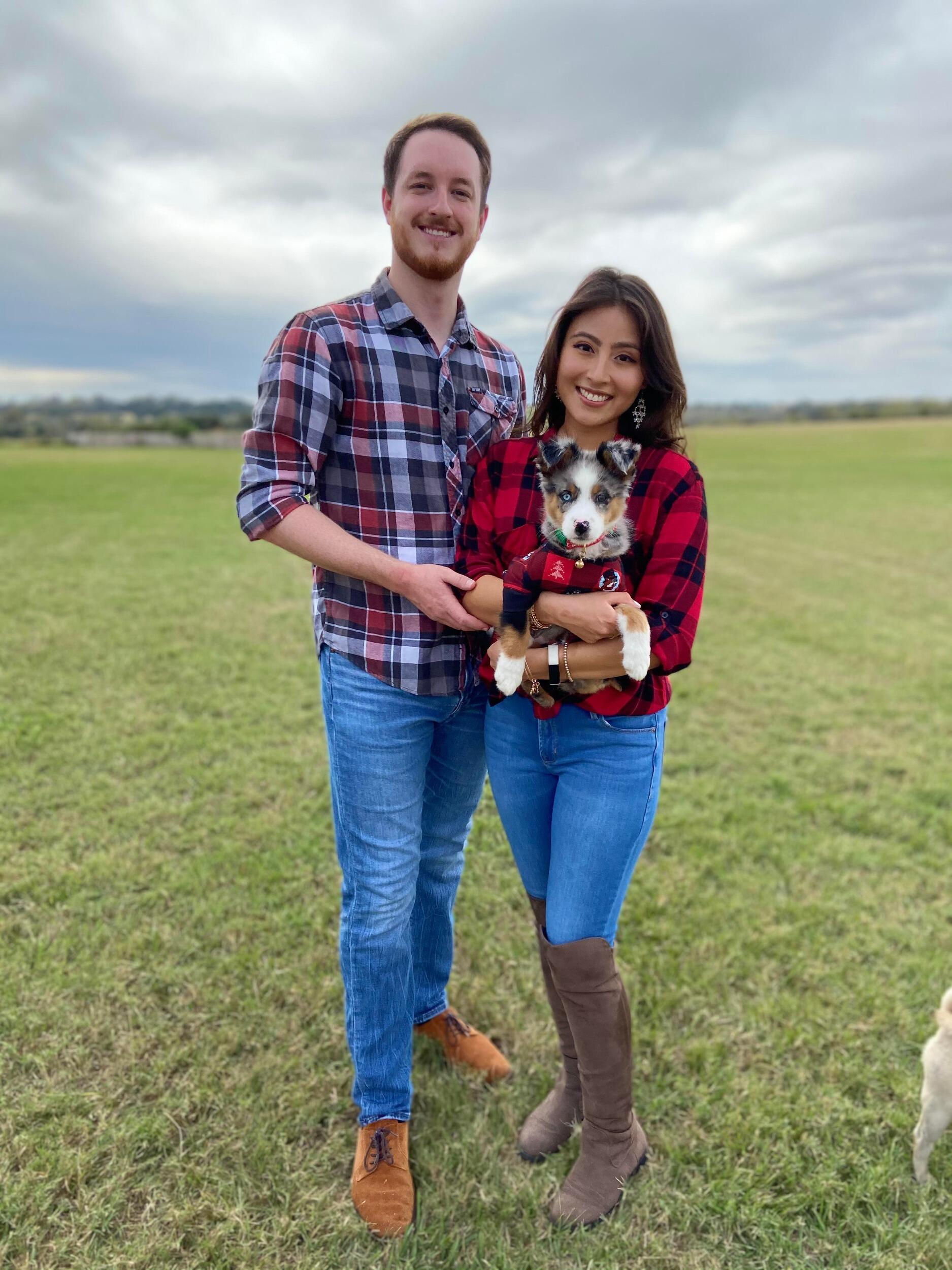 We became fur baby parents!! Meet our beautiful Aussie, Kailani Jozie Stitt. 