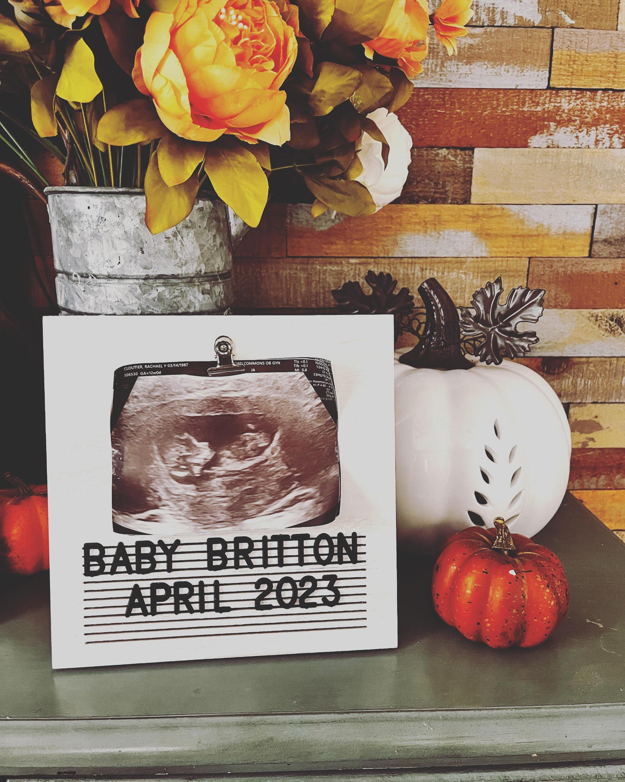 The day we became a party of three