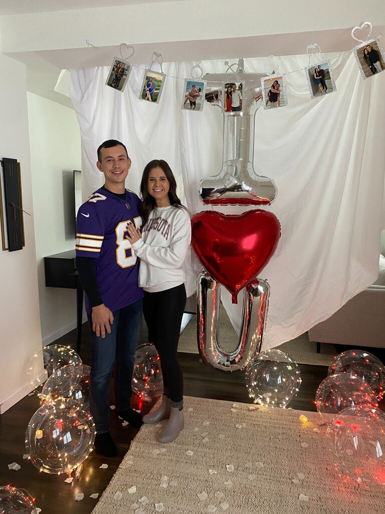 The day we got engaged!