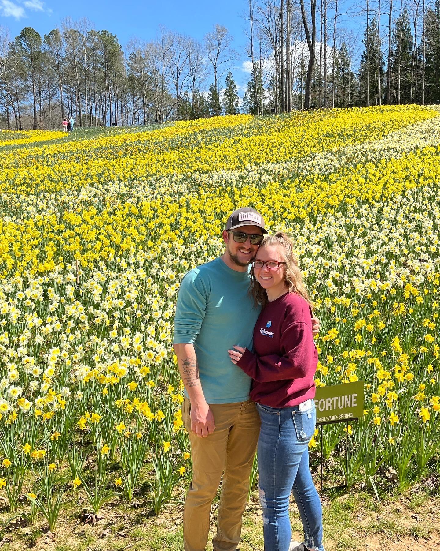 This has also became on of our favorite spots. It is so beautiful there. It is Gibbs Garden in Ball Ground, GA. SPOILER: He proposes to me here just two years later. 