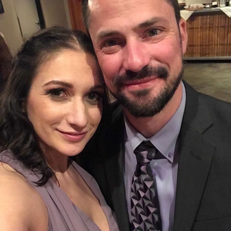 Our first family event together - shout out to Rick and Ellen's Wedding
