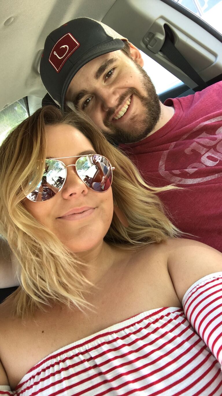 Our first official date. We went to the Nelson Atkins museum