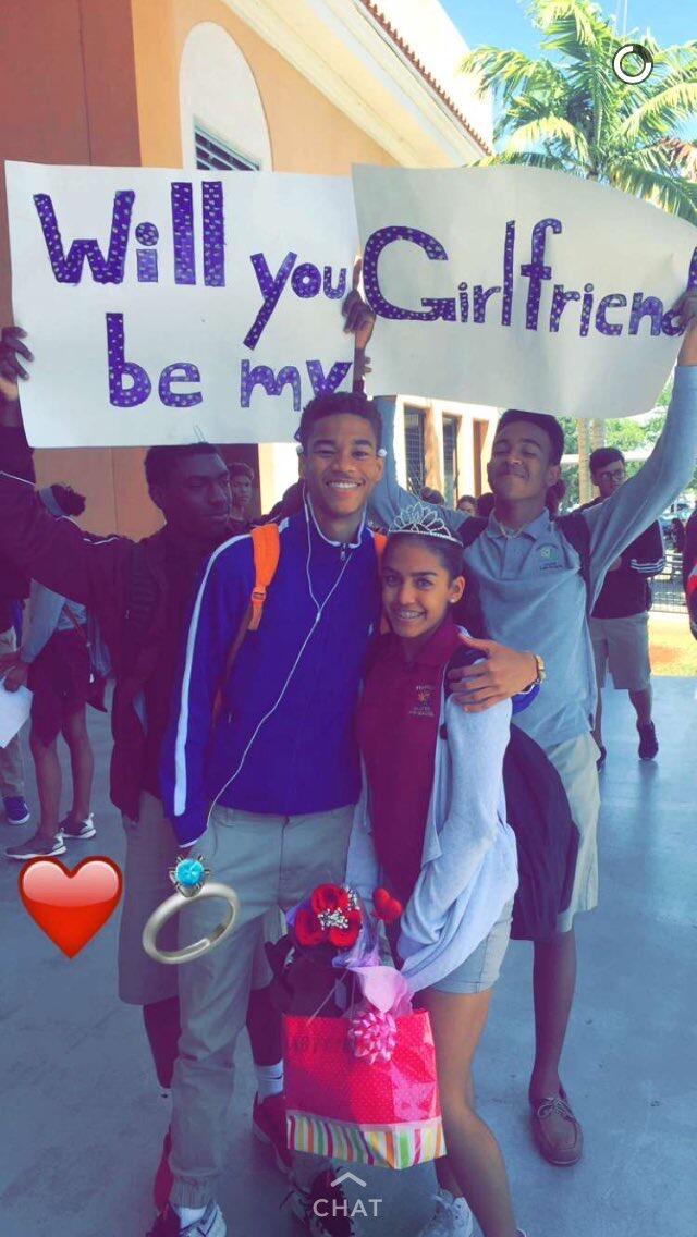 Officially boyfriend & girlfriend 