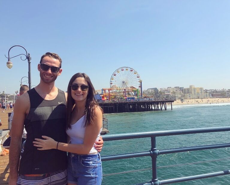 Josh visits Laura in LA for the first time!