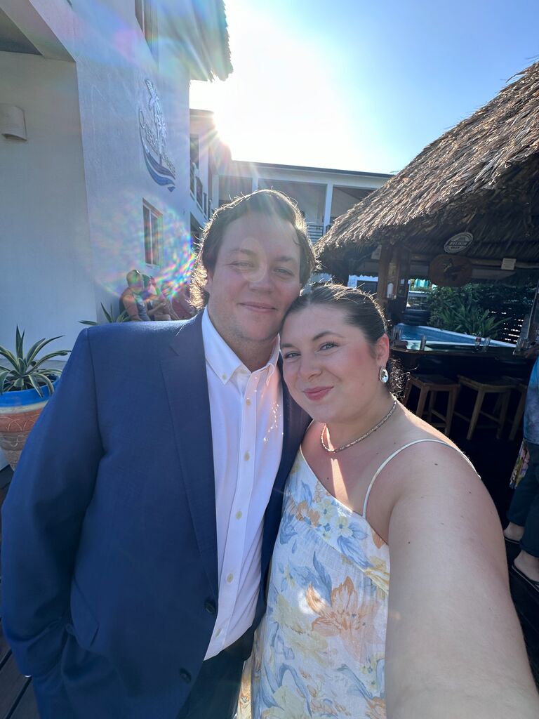 Celebrated Amy and Rob's wedding in Belize