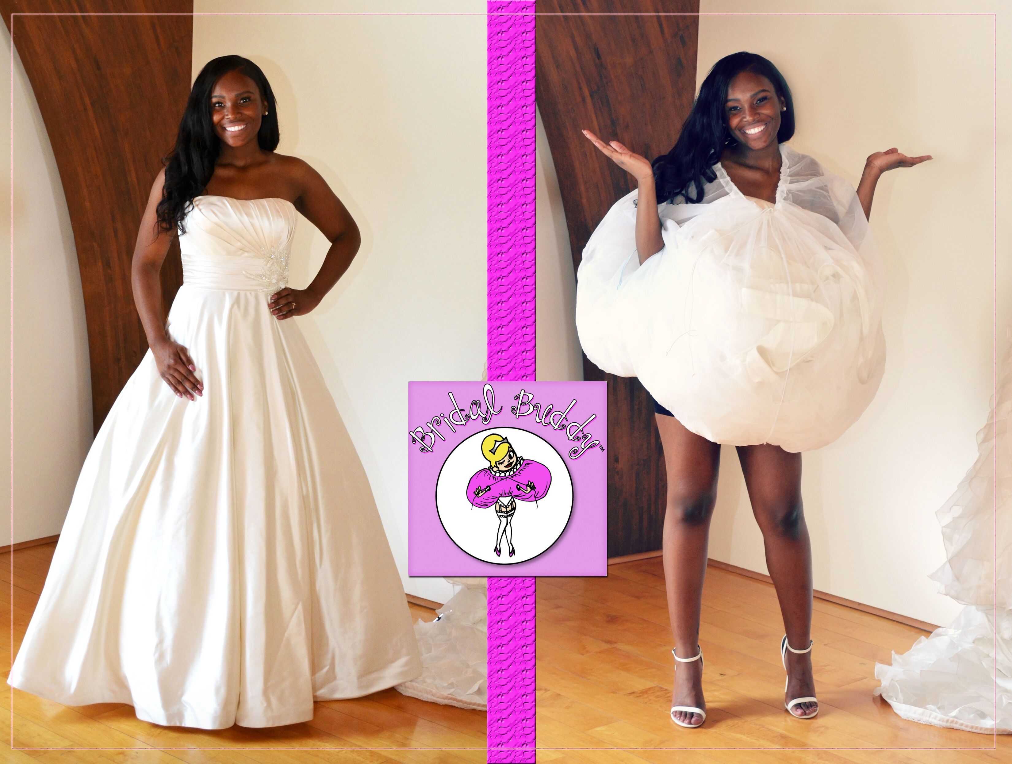 Bridal Buddy: The 'poo bag' reinventing how brides use the toilet on their  wedding