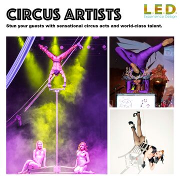 L.E.D. Experience - Circus Performer - Atlanta, GA - Hero Main