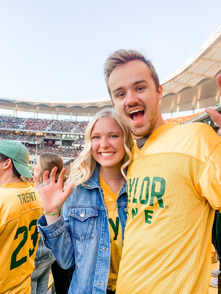 Running the Baylor Line will always be one of our favorite memories!