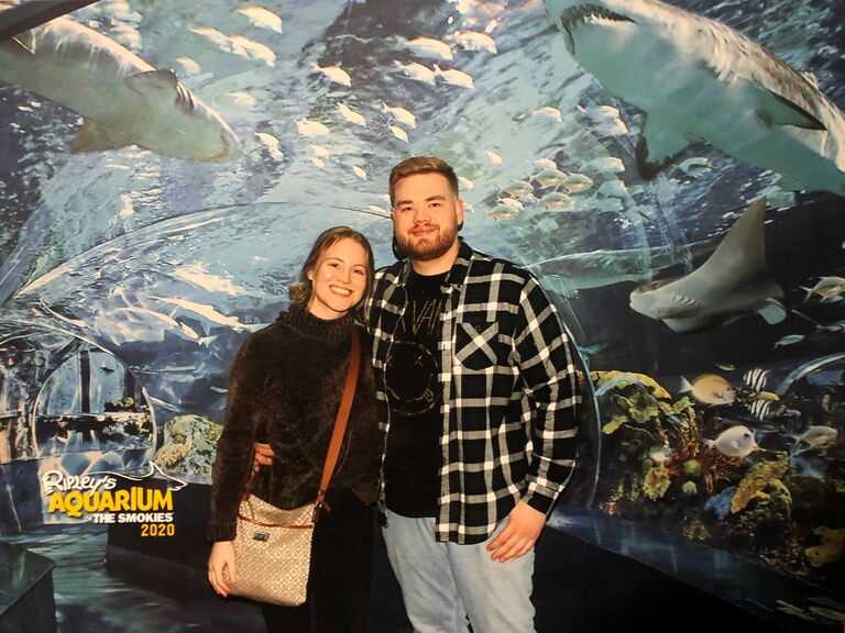 Our first mini vacation together to Gatlinburg, TN. Stayed in an Airbnb in The Smoky Mountains. We explored the city, Ripley's Aquarium, and moonshine tastings.