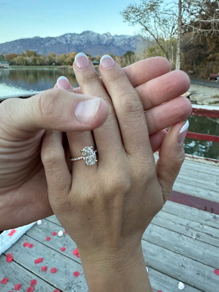 A moment for the ring.