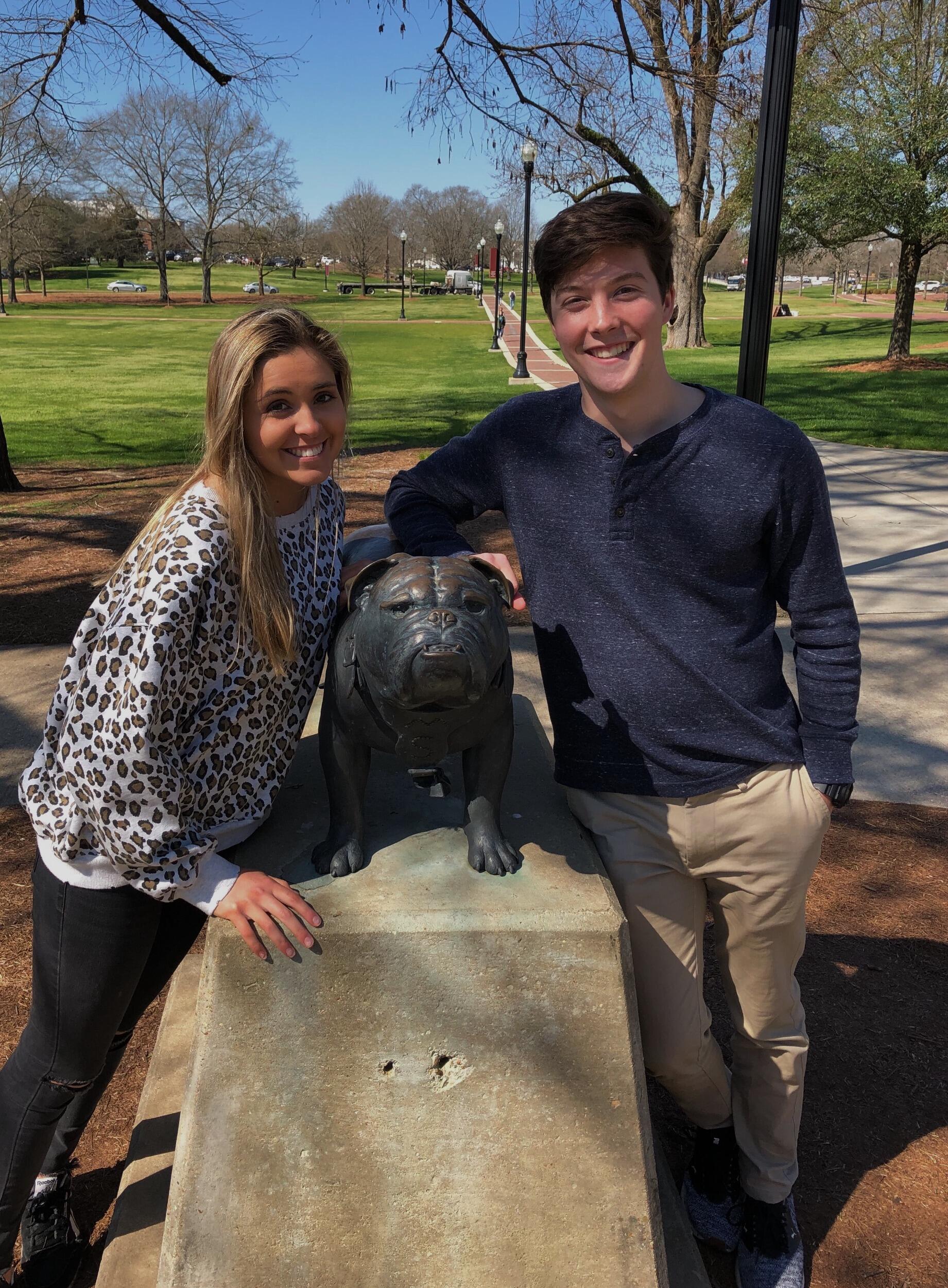 College tour day! 