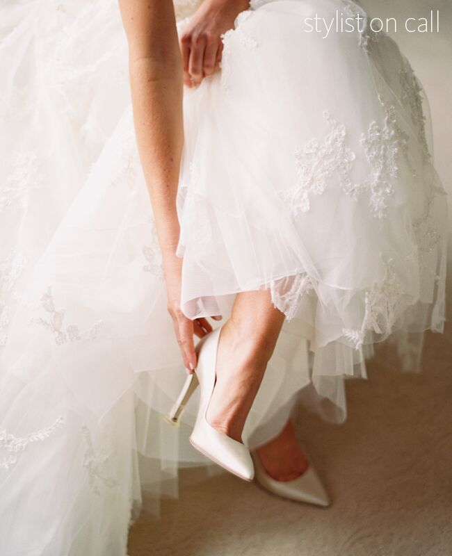 Wedding Dress Hem Length For Brides Who Plan to Change Shoes