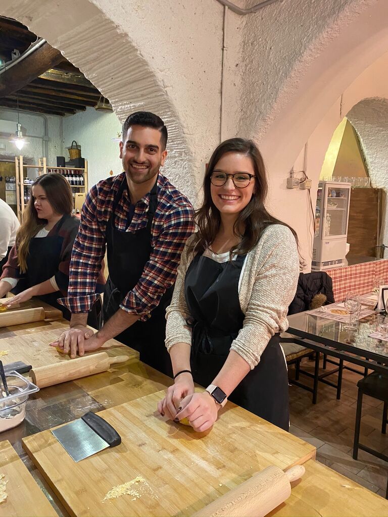 Pasta class in Italy