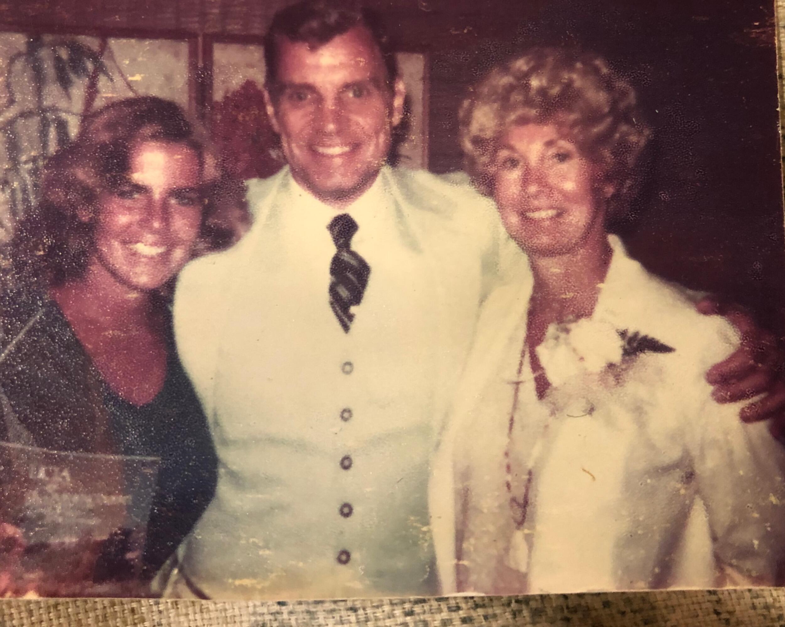 Kim, Dad, Mom