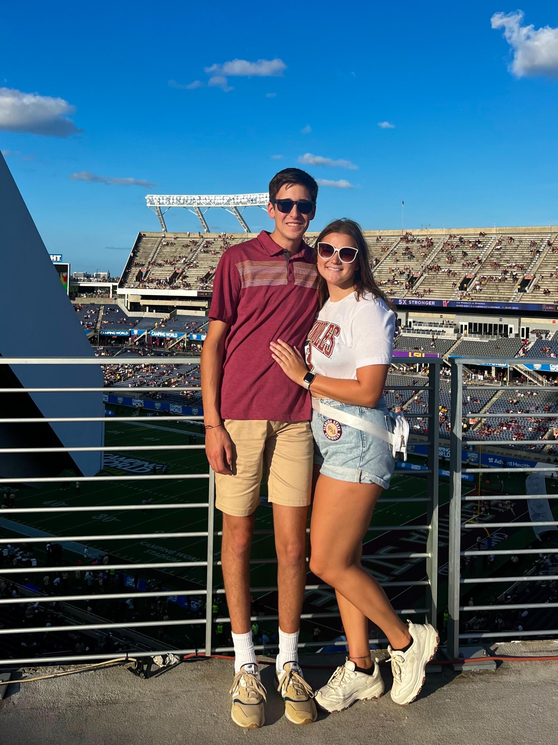 FSU vs LSU at Camping World Stadium