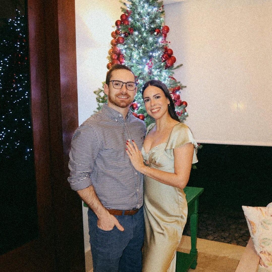 First Christmas in the Tropics together in Santiago, Dominican Republic.