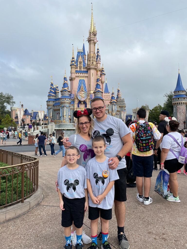The first family vacation & when it became "official."